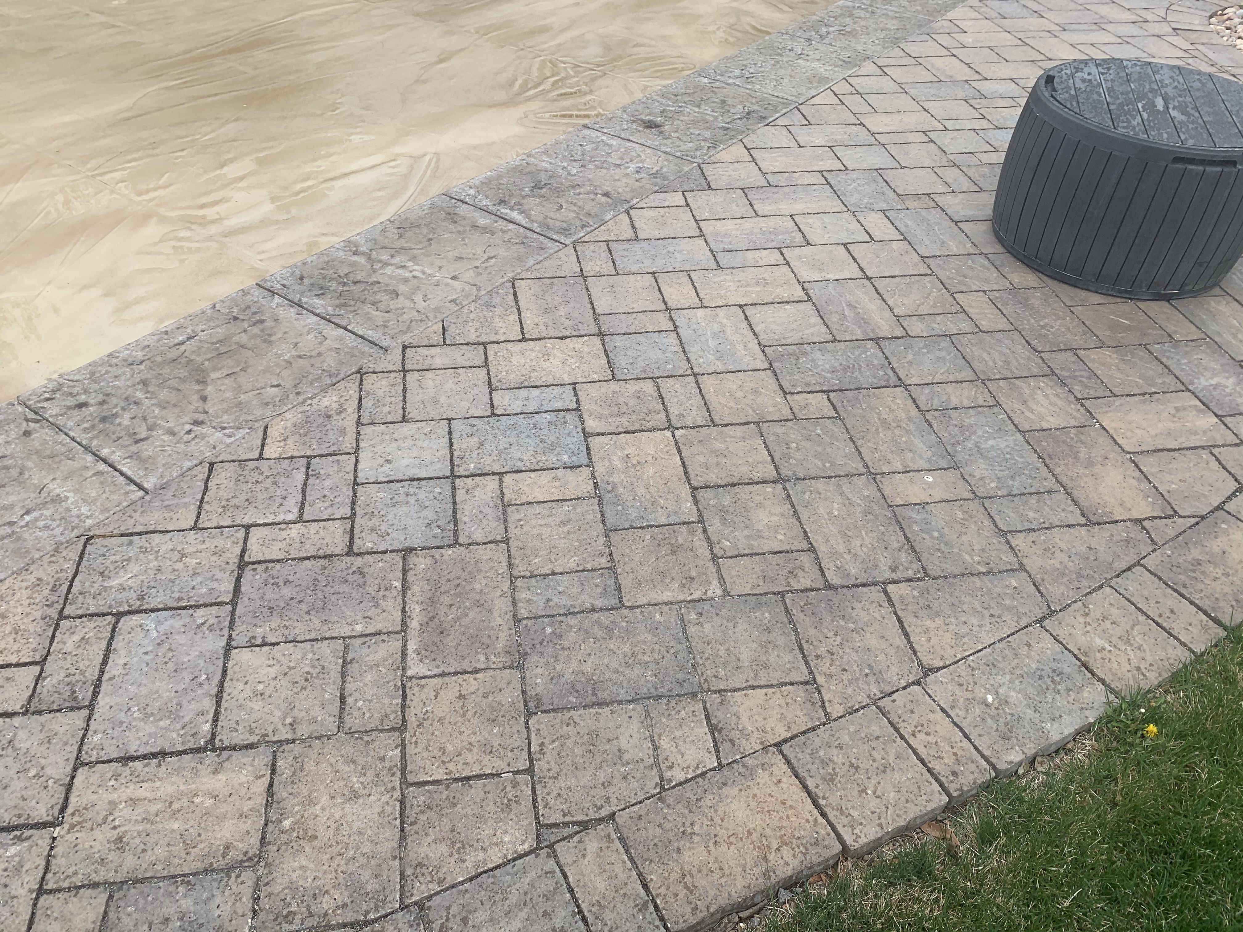 IMG-3079 Paved patio built on a residential property