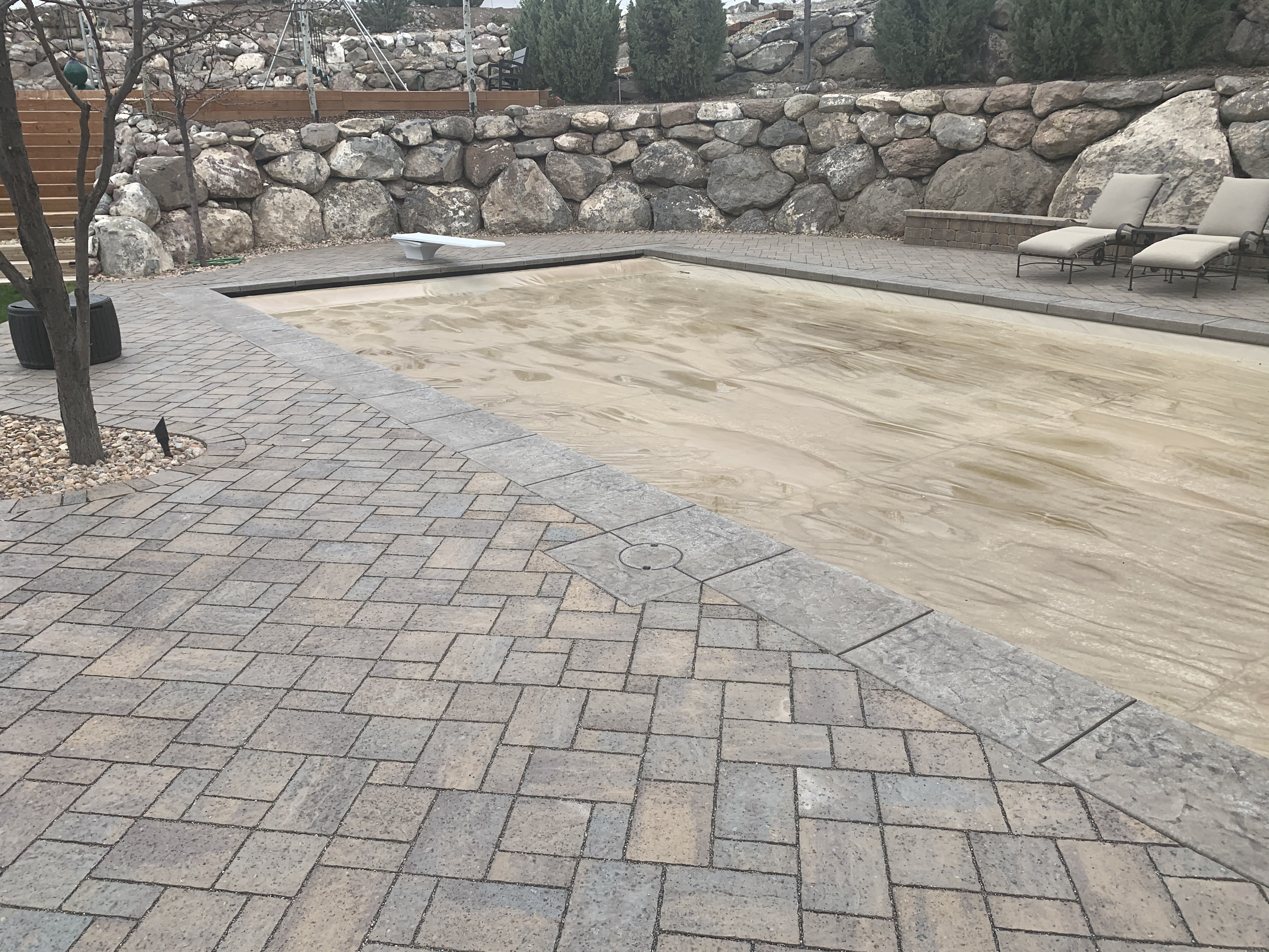 IMG-3080 Paved patio built on a residential property