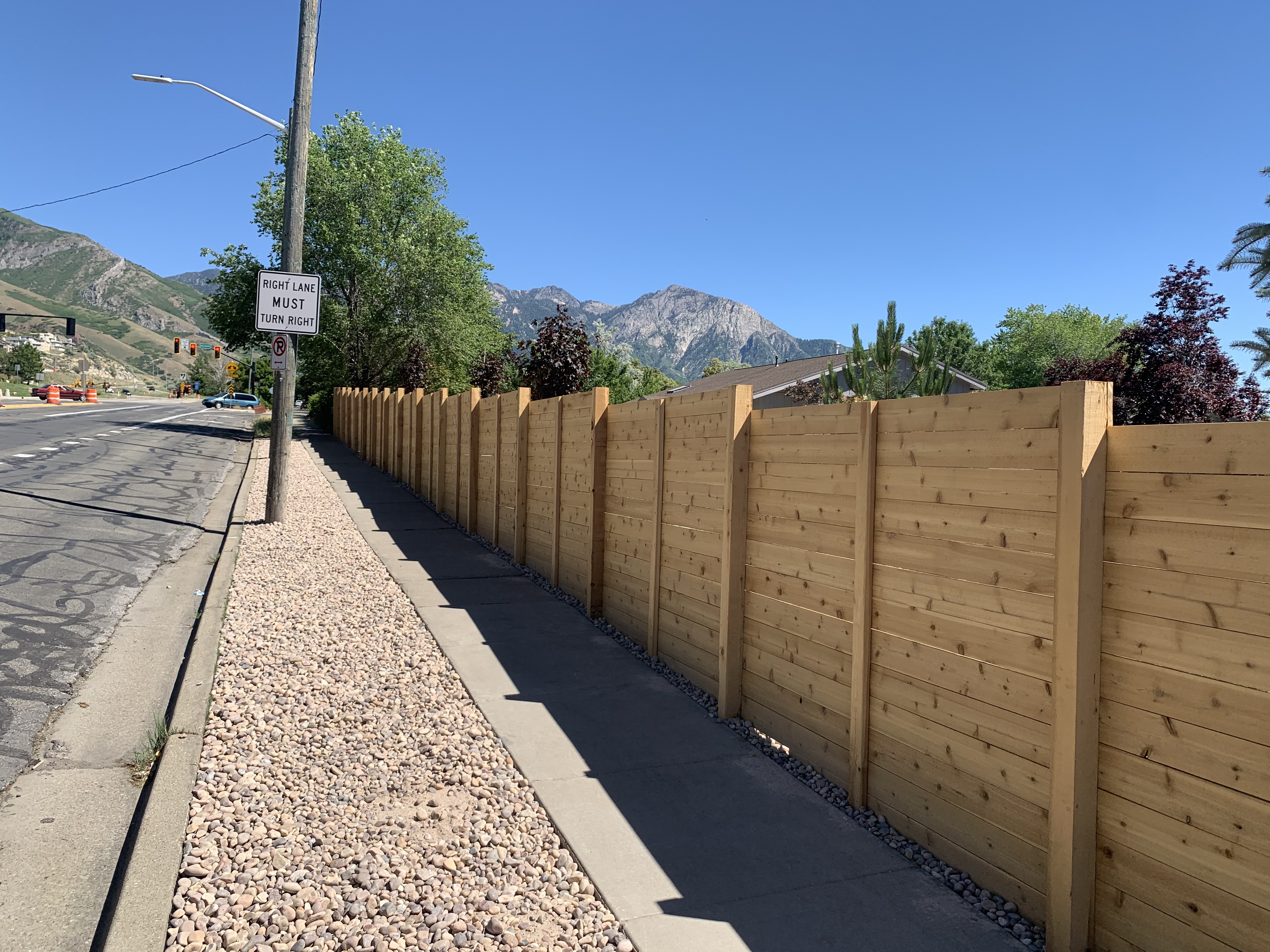 IMG-3541 Wood Fence on a street