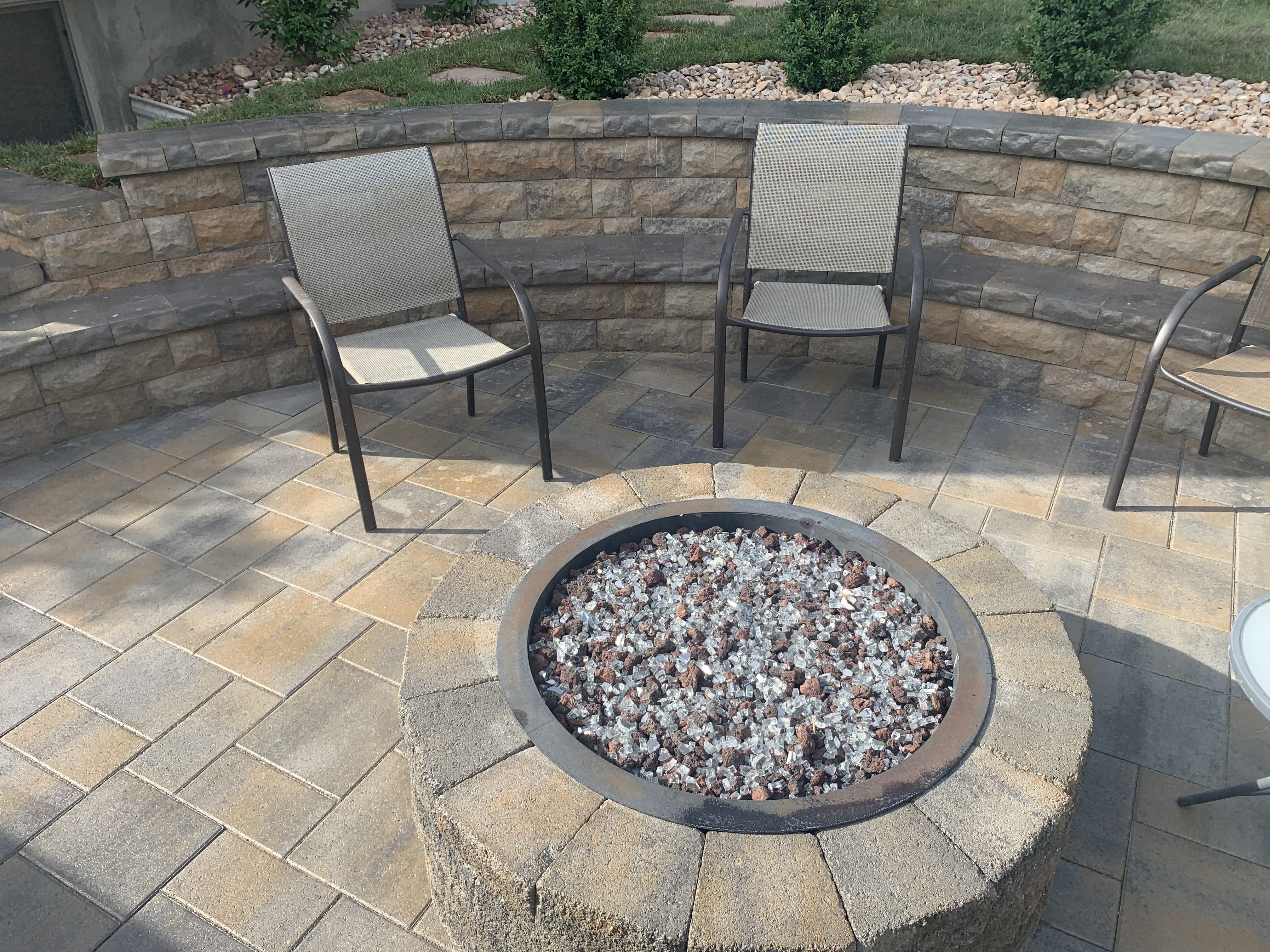 IMG-3557 Backyard patio with fireplace