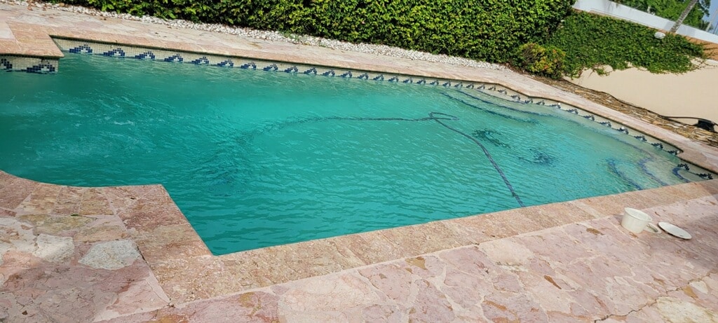 imagejpeg-0 Finished swimming pool construction with water added