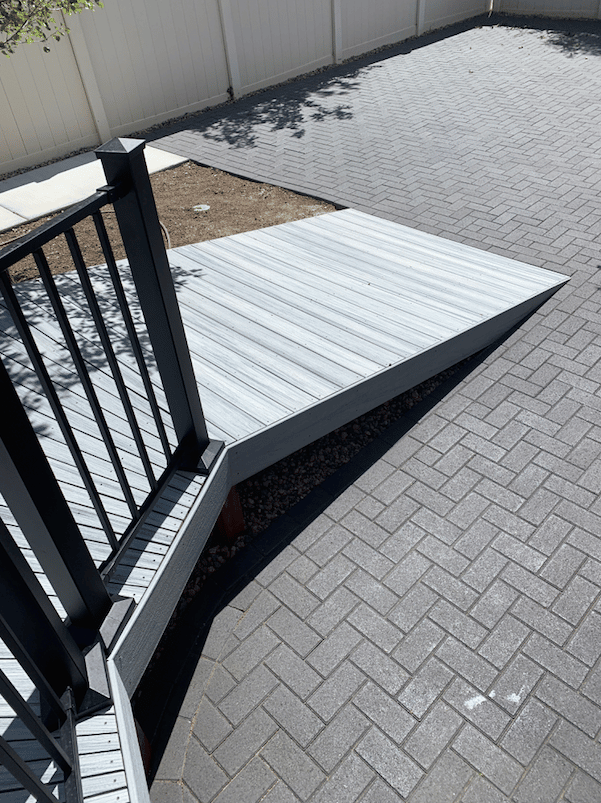 Screen Shot 2023-02-02 at 1.31.15 PM Custom deck entry way for handicap accessible entry