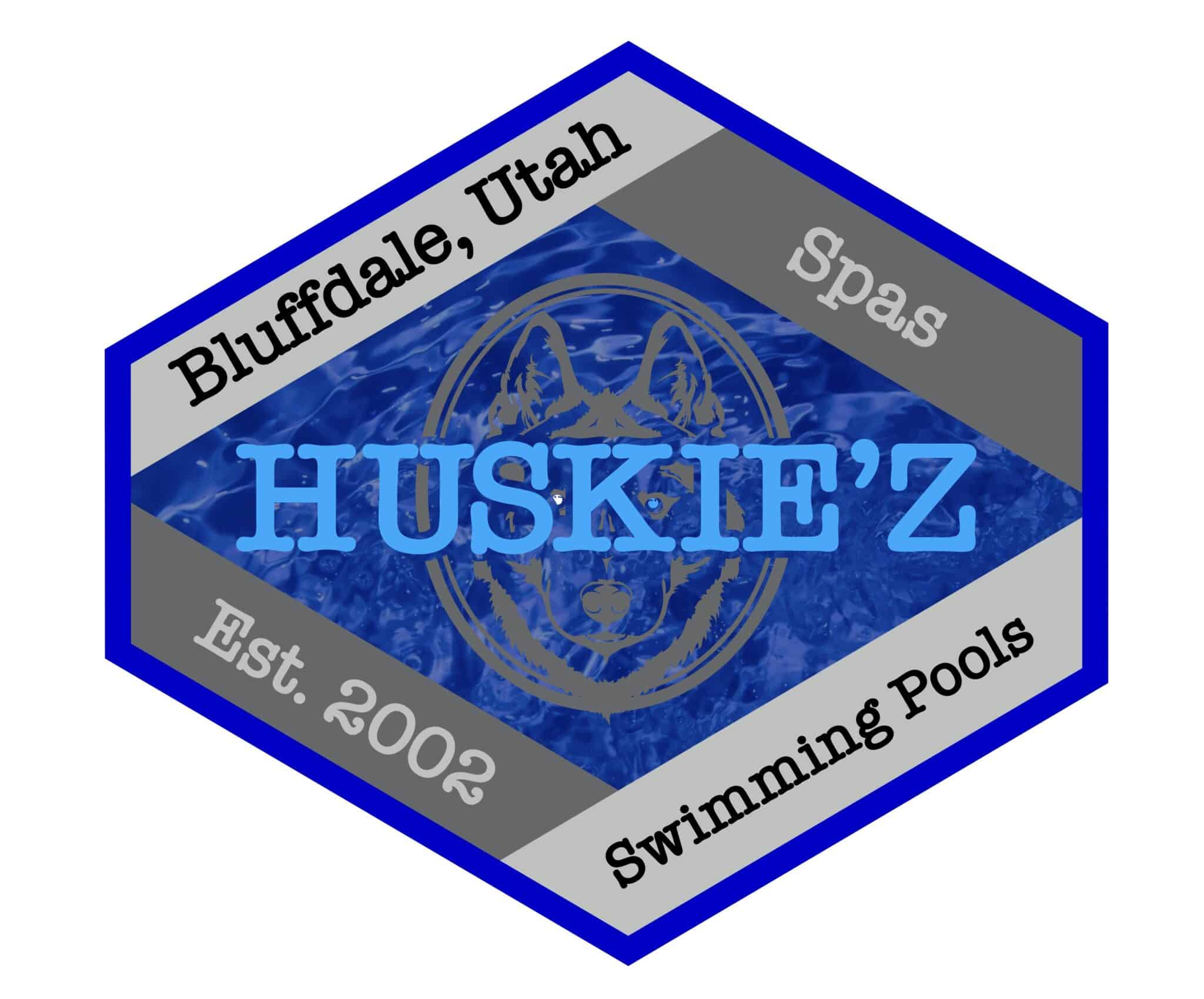 Image 9-11-23 at 9.19 AM Huskie'z logo for swimming and spas.