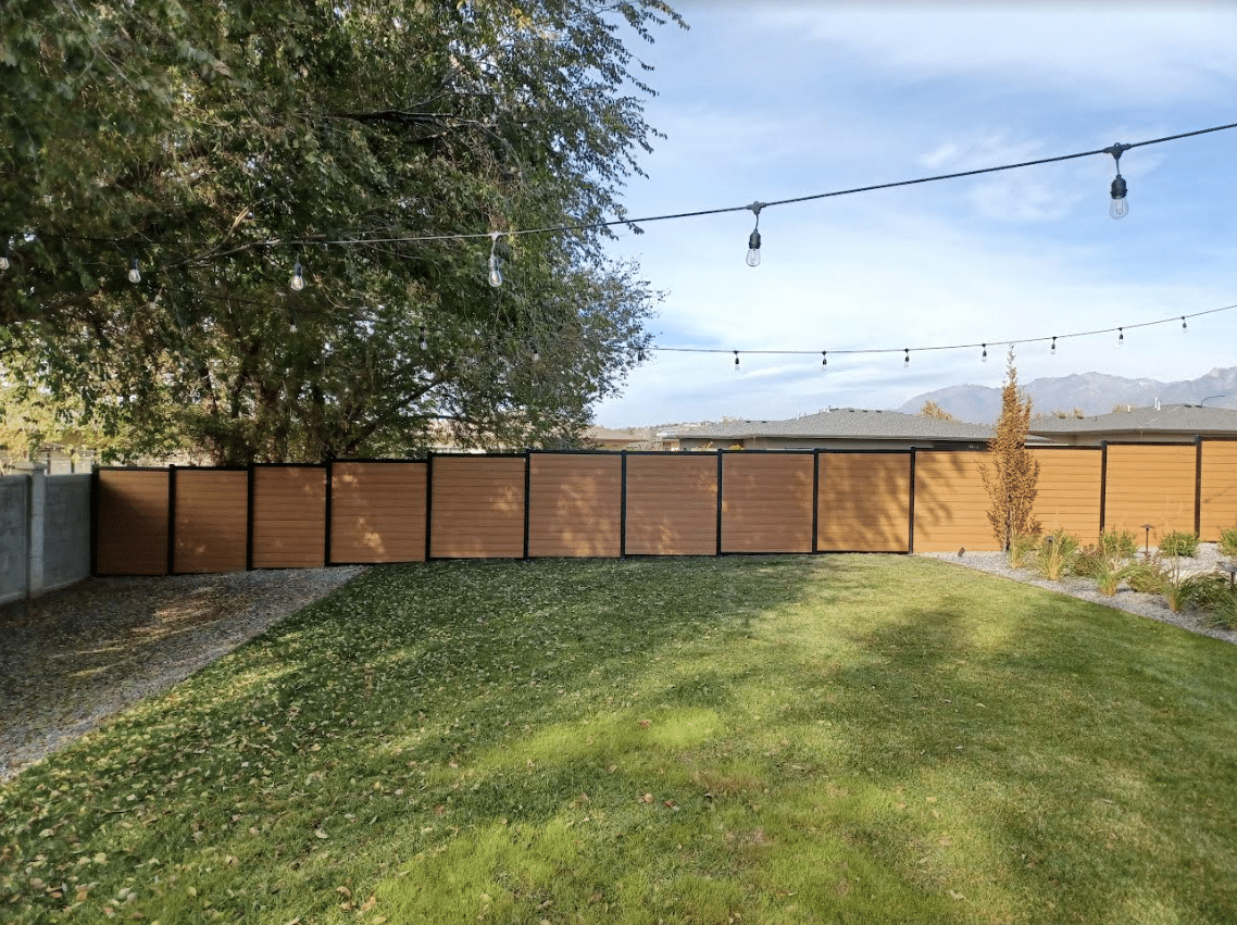 Screen Shot 2023-11-13 at 12.24.58 PM Yard with new fence installed