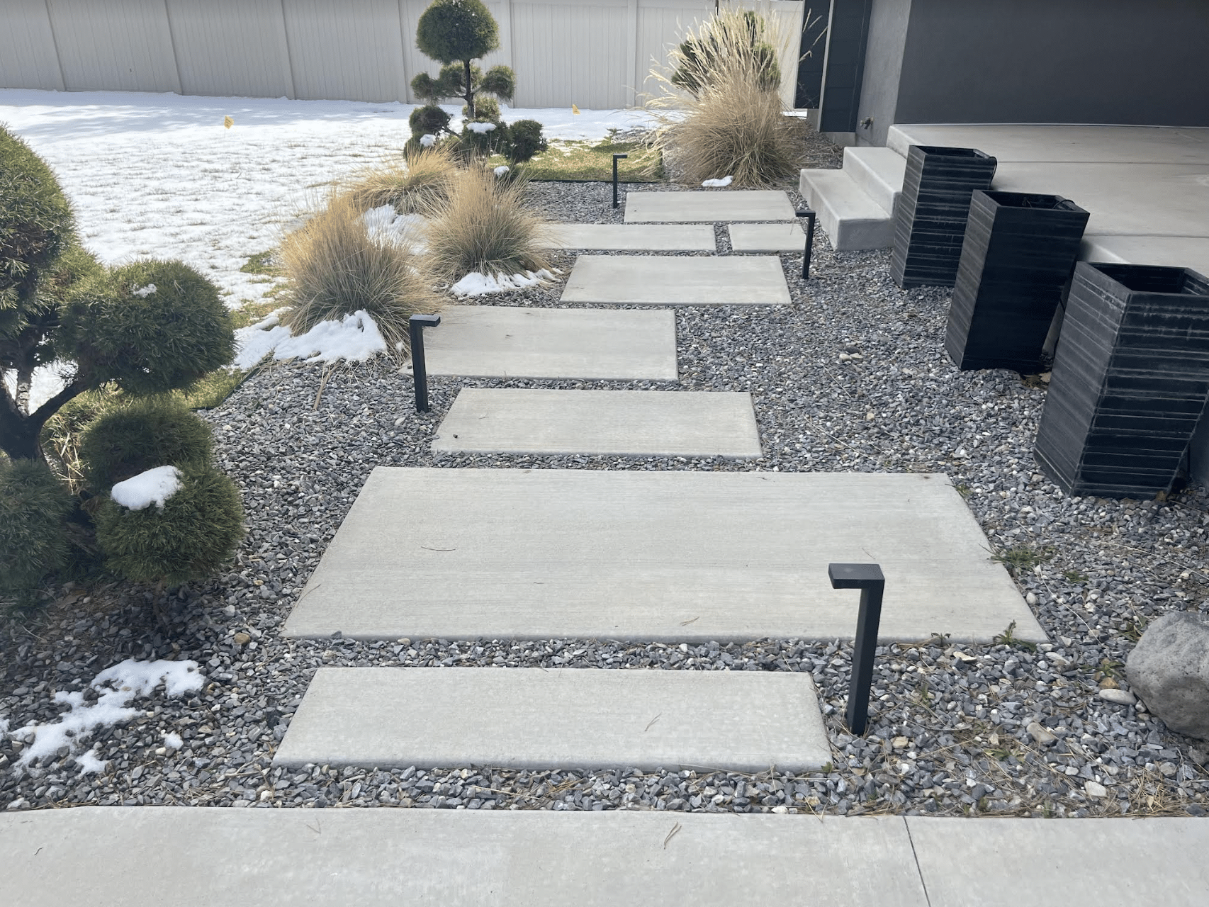 Screen Shot 2024-03-14 at 3.51.26 PM Concrete slabs installed at a residential home.