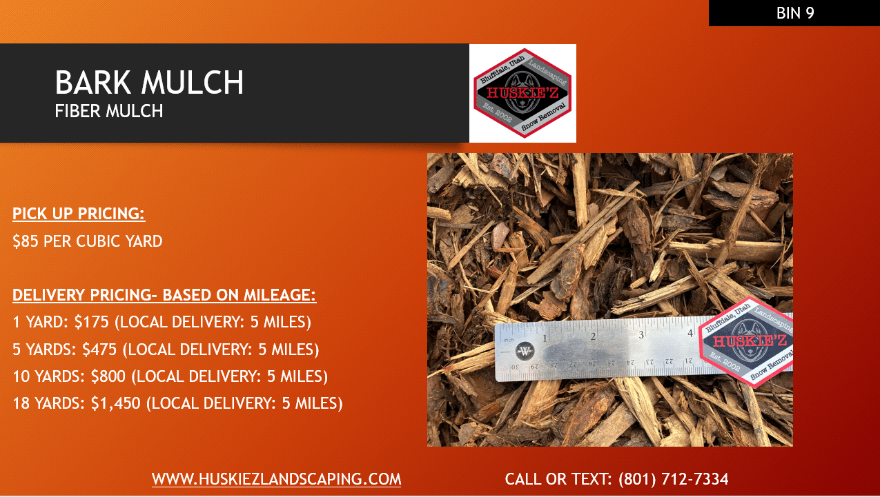 BARK MULCH- FIBER