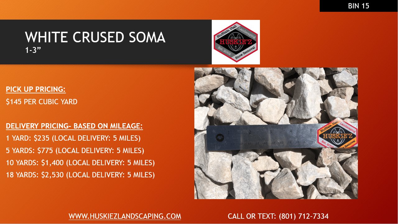 WHITE CRUSHED SOMA